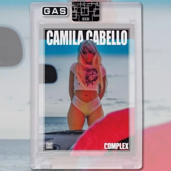 Gas Trading Cards x Complex Cover Series Camila Cabello Card NWT - Picture 1 of 7